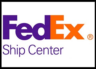 Official FedEx Ship Center logo