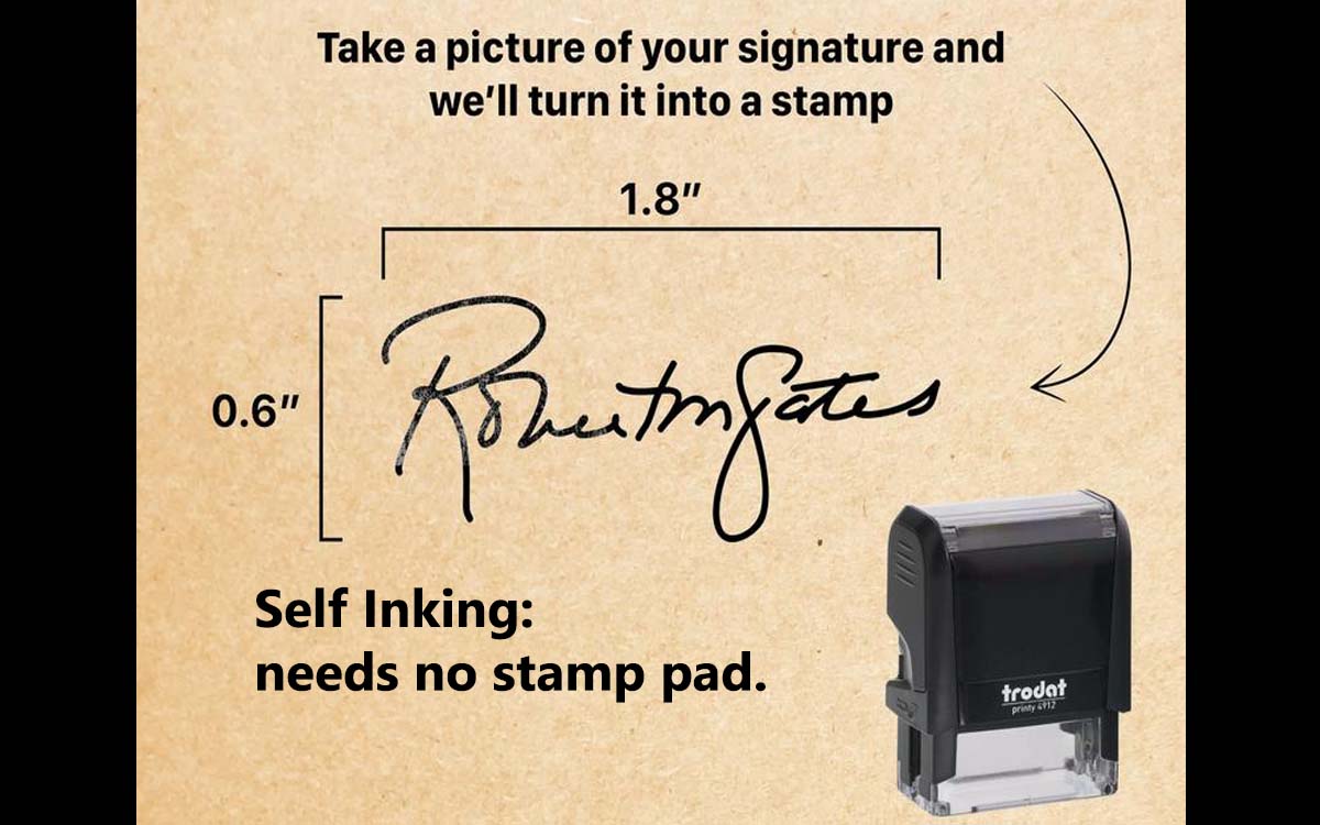 Frameworks Signature Stamps